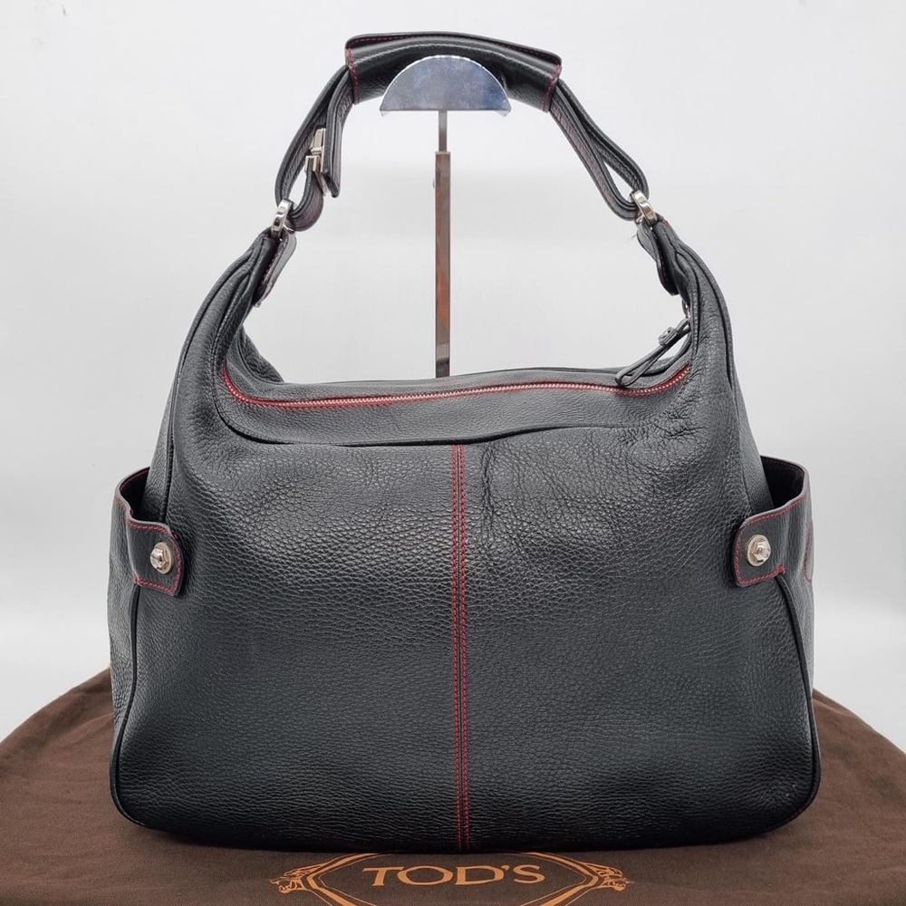 Tod’s Hobo Bag Leather Black